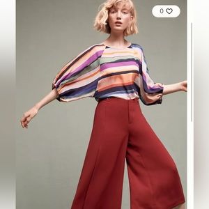 Anthropologie Maeve‎ silk kimono blouse. NWOT. Retail 98